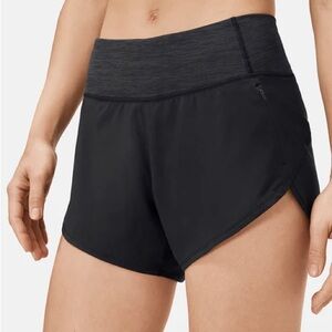 Outdoor Voices Hudson Shorts 2.5 size S black navy